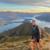 Me, at the top of Roy's Peak in Wanaka, New Zealand